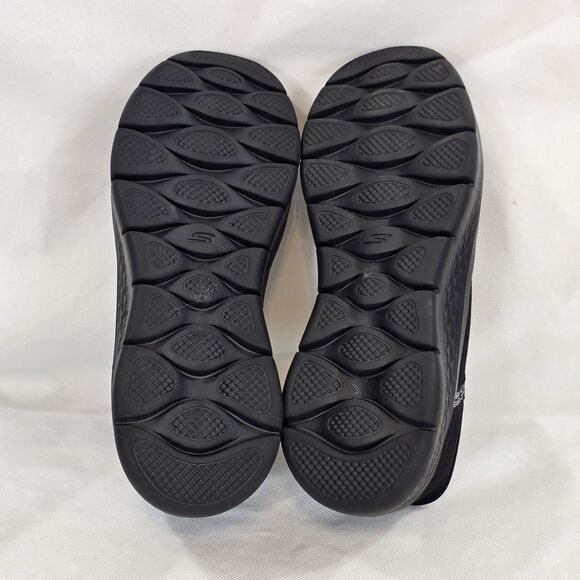Skechers Go Walk Slip-Ins Shoes Womens Size 8.5 Black Mesh Walking SN 124963 - Picture 12 of 13